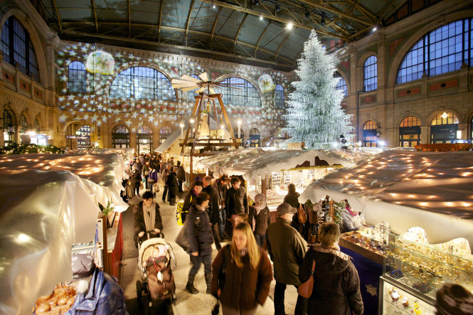 Giáng sinh 2015 ở những ngôi chợ độc đáo châu Âu