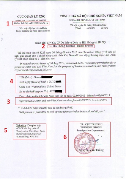 Vietnam Visa On Arrival Online Application