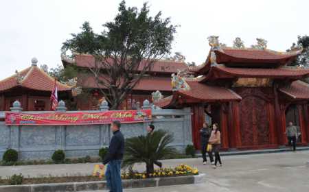 Điện thờ tráng lệ 100 tỷ bậc nhất Việt Nam ở Hà Tĩnh