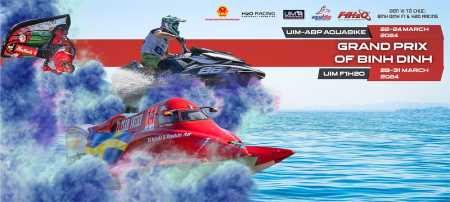 UIM-ABP Aquabike World Championship Quy Nhon : Giải đua mô tô nước quốc tế khởi tranh 