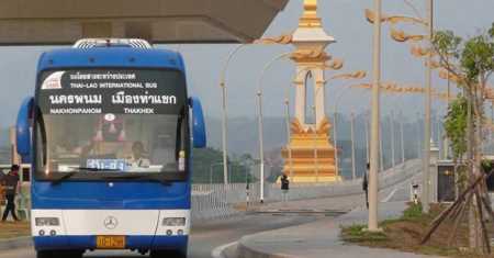 Bus route connecting Thailand, Laos, Vietnam in discussion