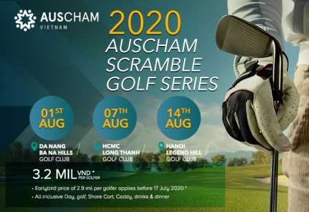 AusCham: Scramble Golf Series in Hanoi, HCMC and Danang 2020