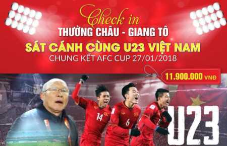 Mở hàng loạt tour đi Thường Châu cổ vũ Việt Nam trận chung kết