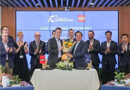 Coteccons xây nhà máy 1 tỷ USD cho Lego