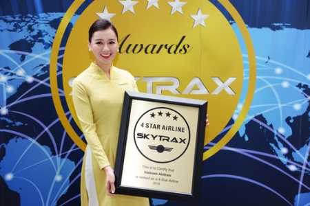 Vietnam Airlines: nhận xếp hạng 4 sao năm thứ ba liên tiếp